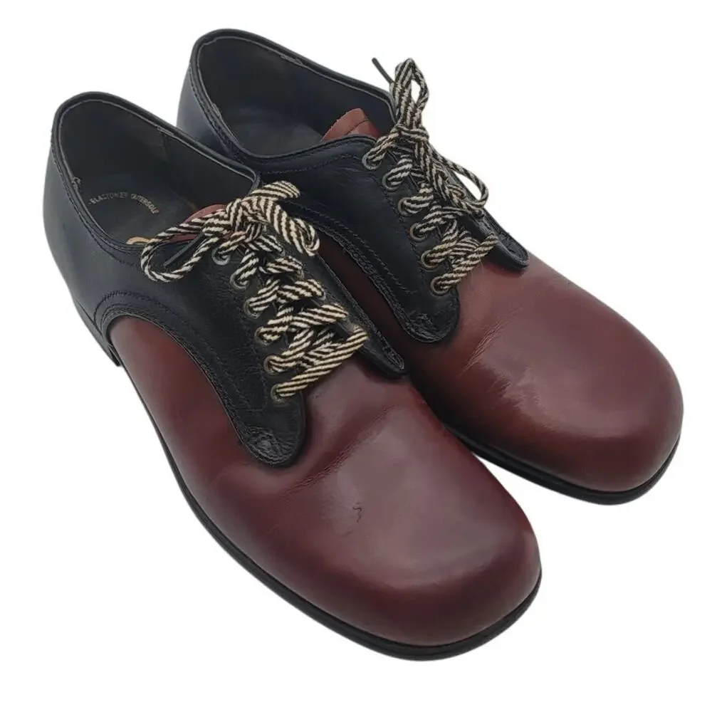 50s Vintage Dexter Two Toned Mens Dress Shoes - Picture 1 of 12